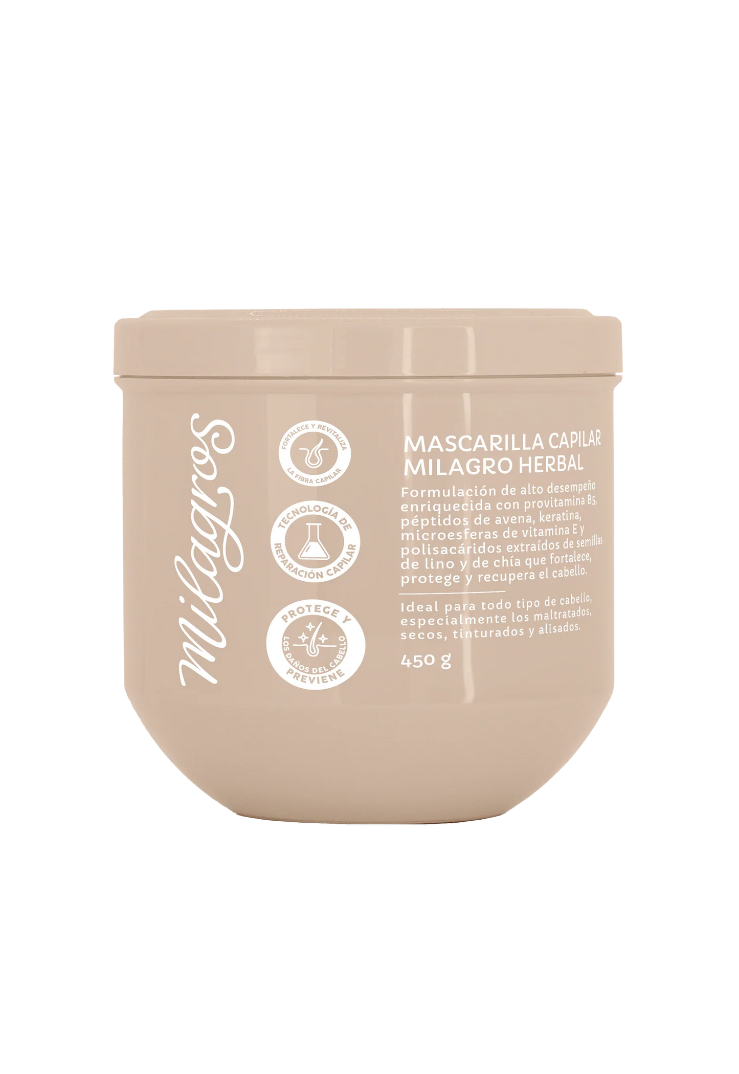 Mascarilla Capilar Milagro Herbal - Milagros