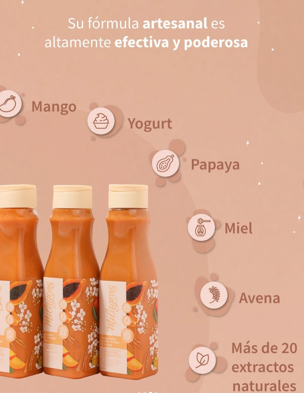 Coctel de Frutas 500ml - Milagros