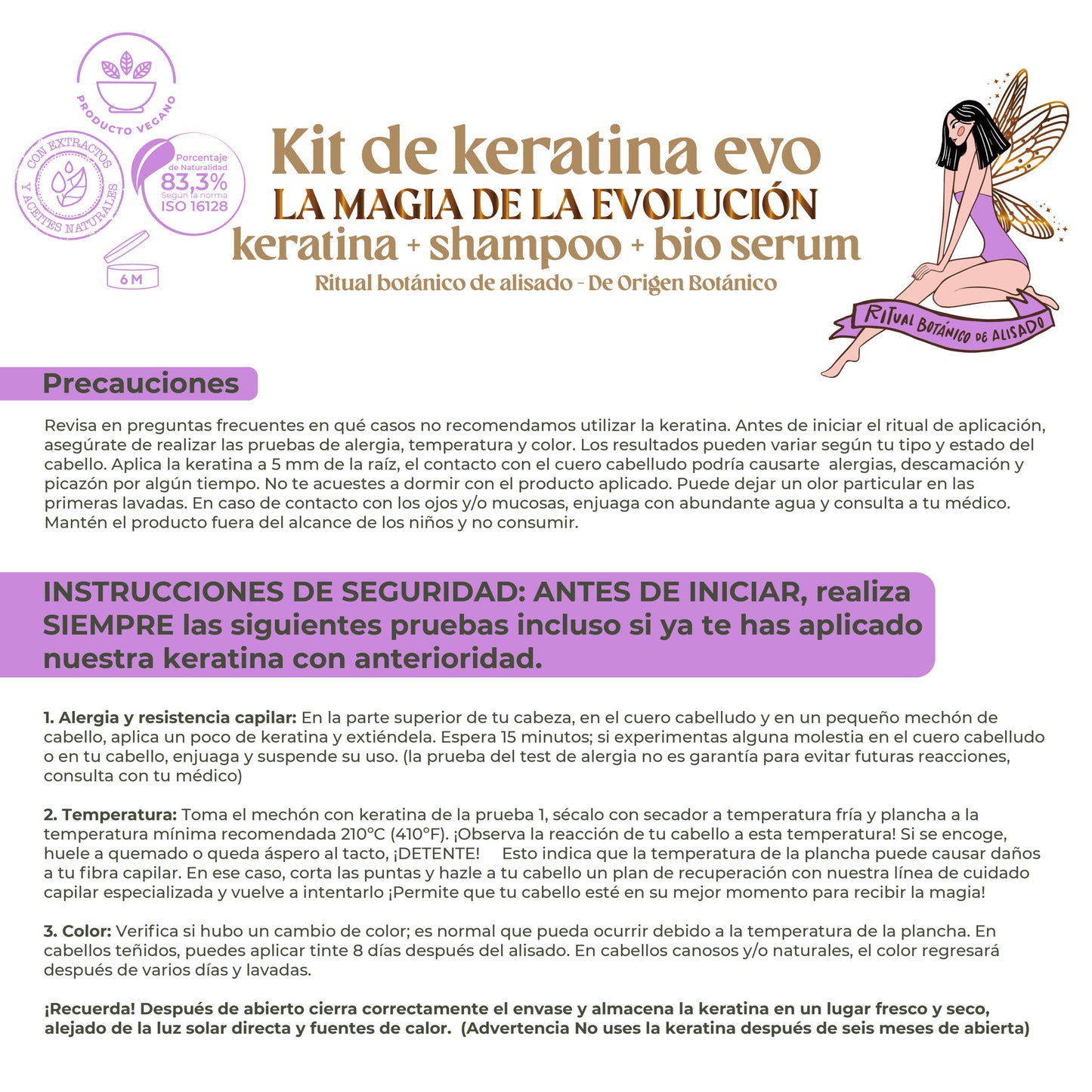 Keratina Ritual Botanico 120ml. ✨🌿💁🏼‍♀️ Pequeña
